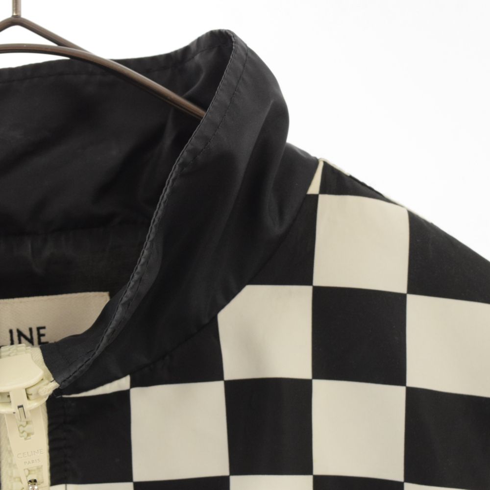 CELINE (セリーヌ) 21SS チェッカーフラッグ ナイロン ジャケット