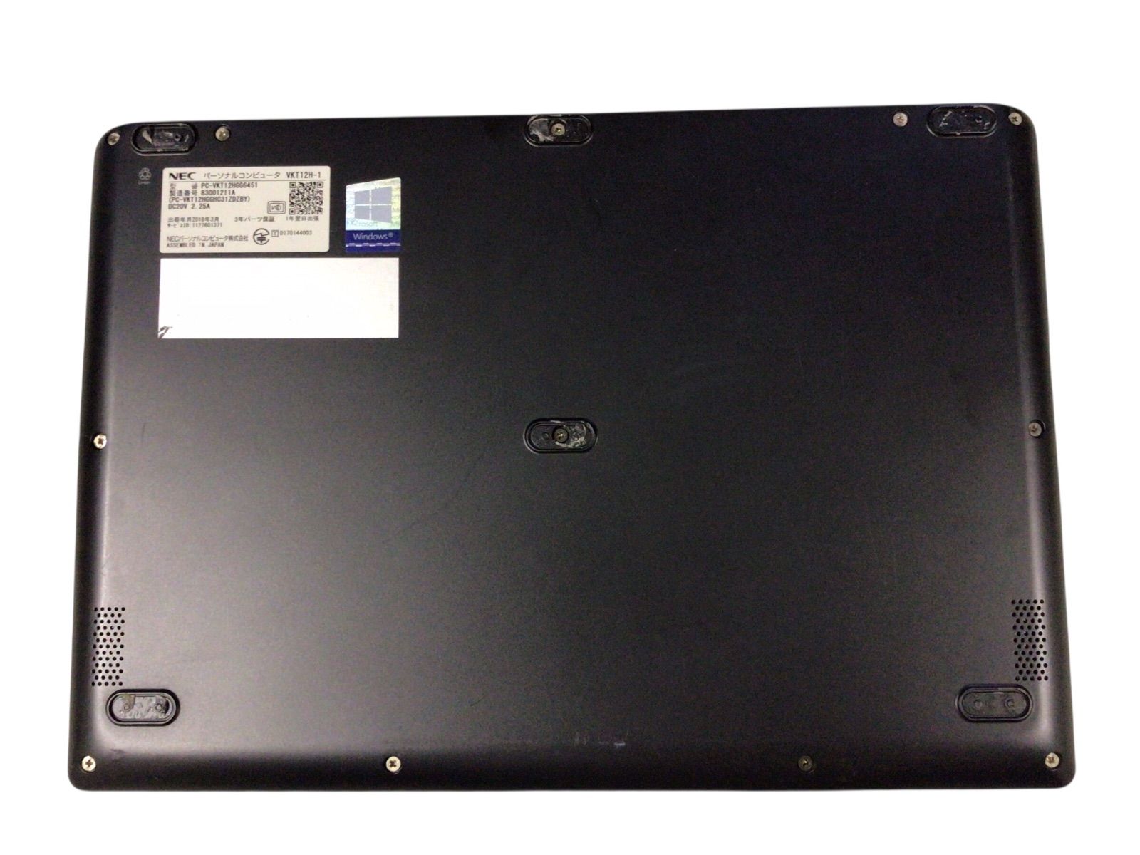 ジャンク/ NEC PC-VKT13HZG4 Intel Core i5-8200Y メモリ8.19GB