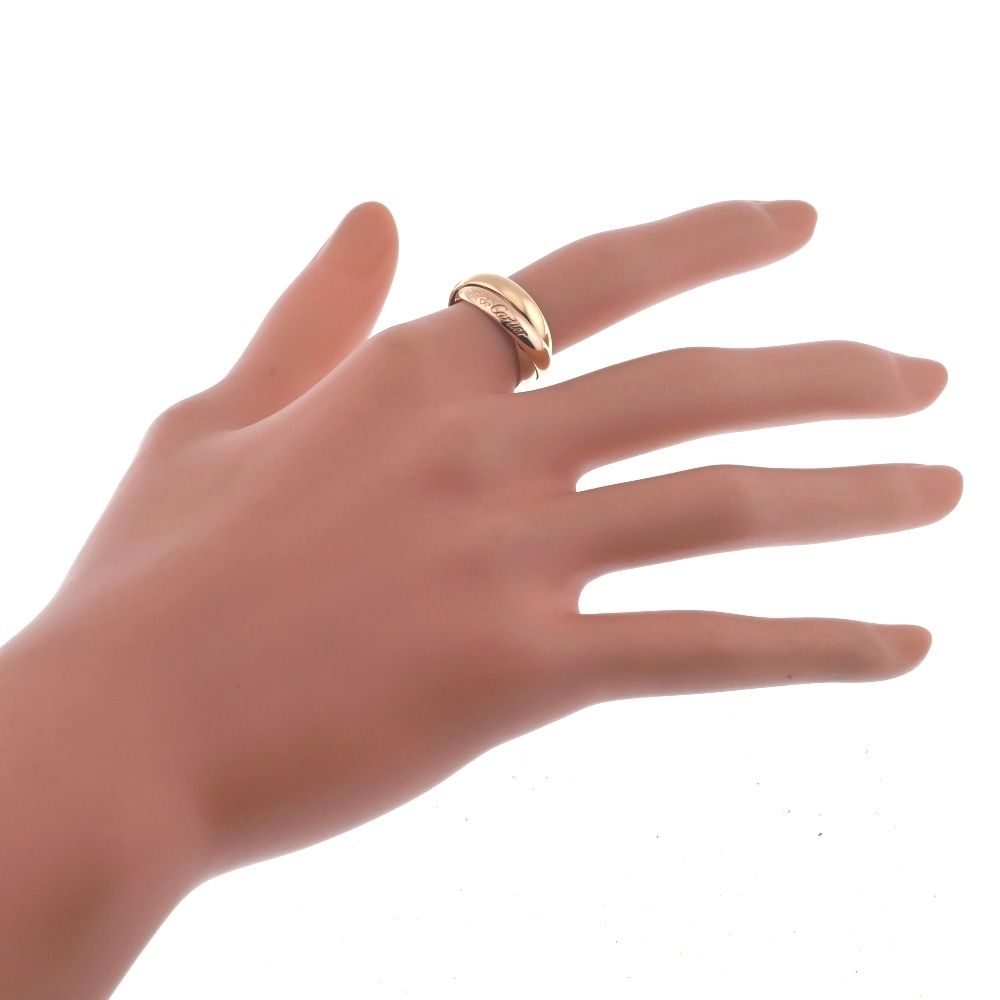 カルティエ CARTIER トリニティ 3連リング サイズ51/JP11 スリーカラ