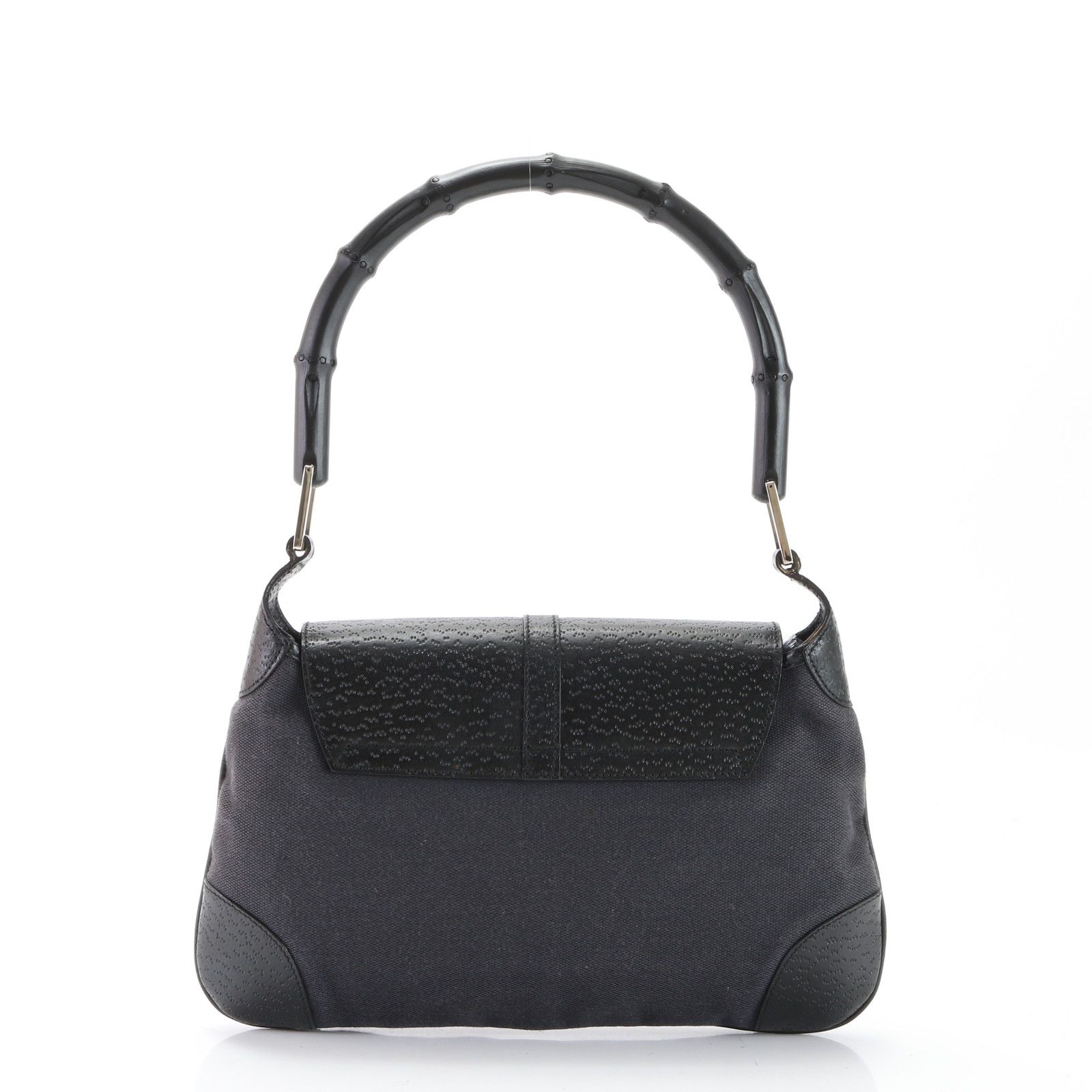 極美品 グッチ バンブー 001 4096 1705 レザー ショルダーバッグ 