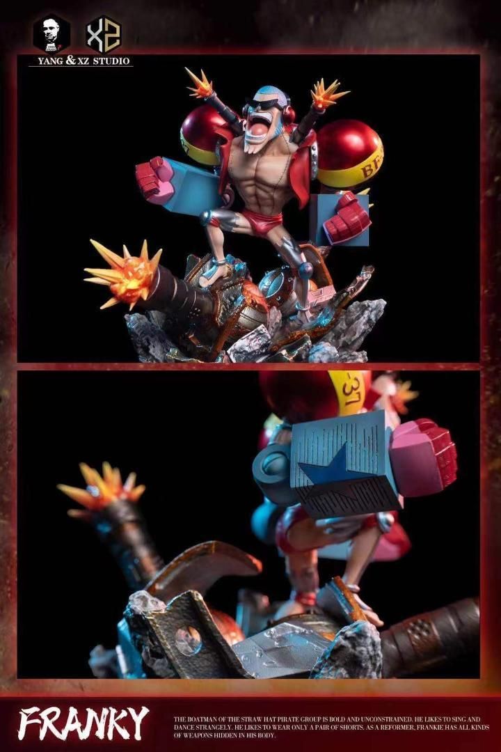 ワンピース フランキー&将軍 2体セット ガレージキット ワーコレフィギュア ワンピース フランキー&将軍 2体セット ガレージキット ワーコレ