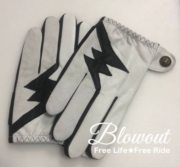 Blowout サンダーW レザーグローブ 本革 皮 手袋 ハーレー バイカー ハーレー チョッパー ブコTT-COオーシャンビートルXLウエストライドFXスカルフライト883BUCO