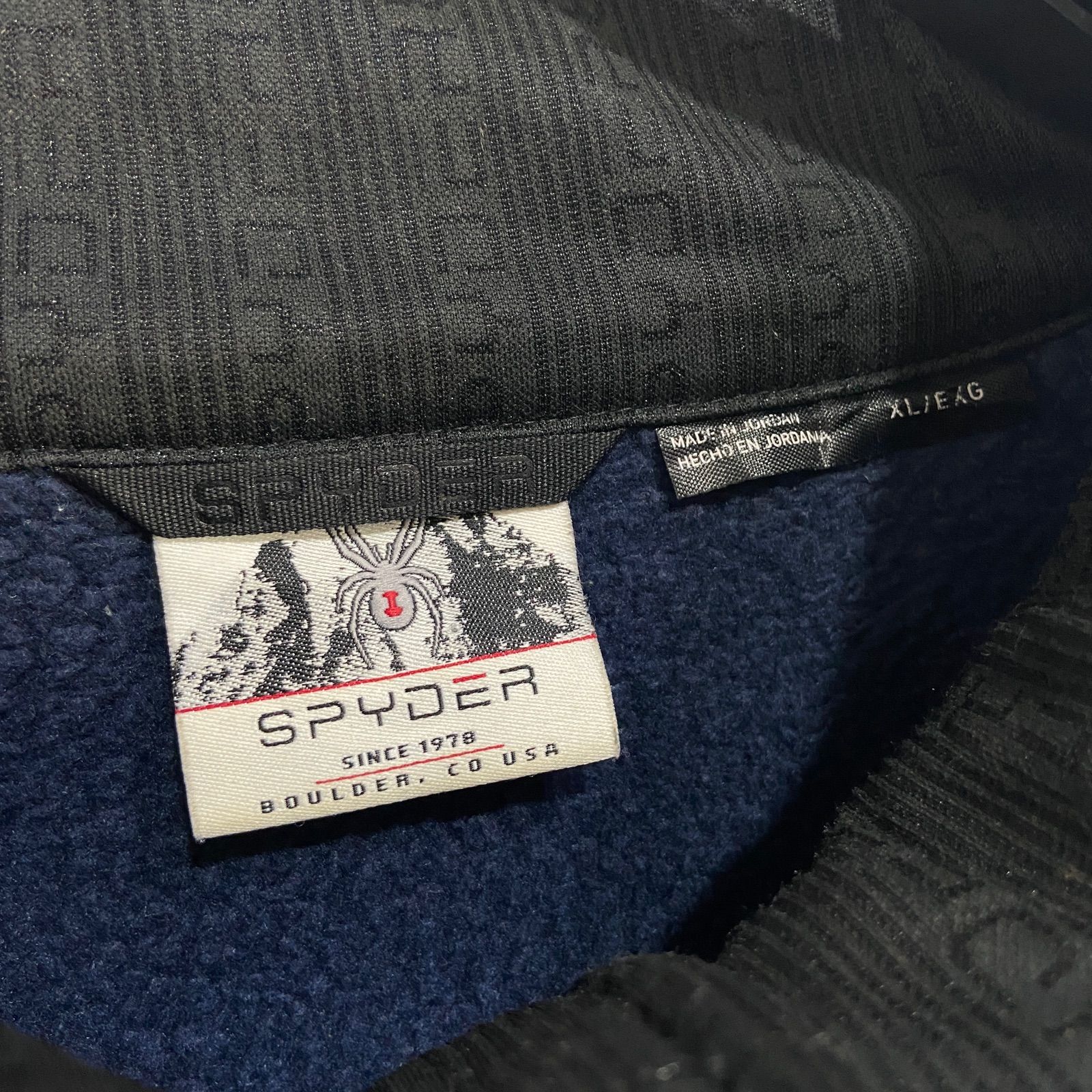 ☆SPYDER☆スパイダー☆フリースジャケット☆テックフリース☆ネイビー 