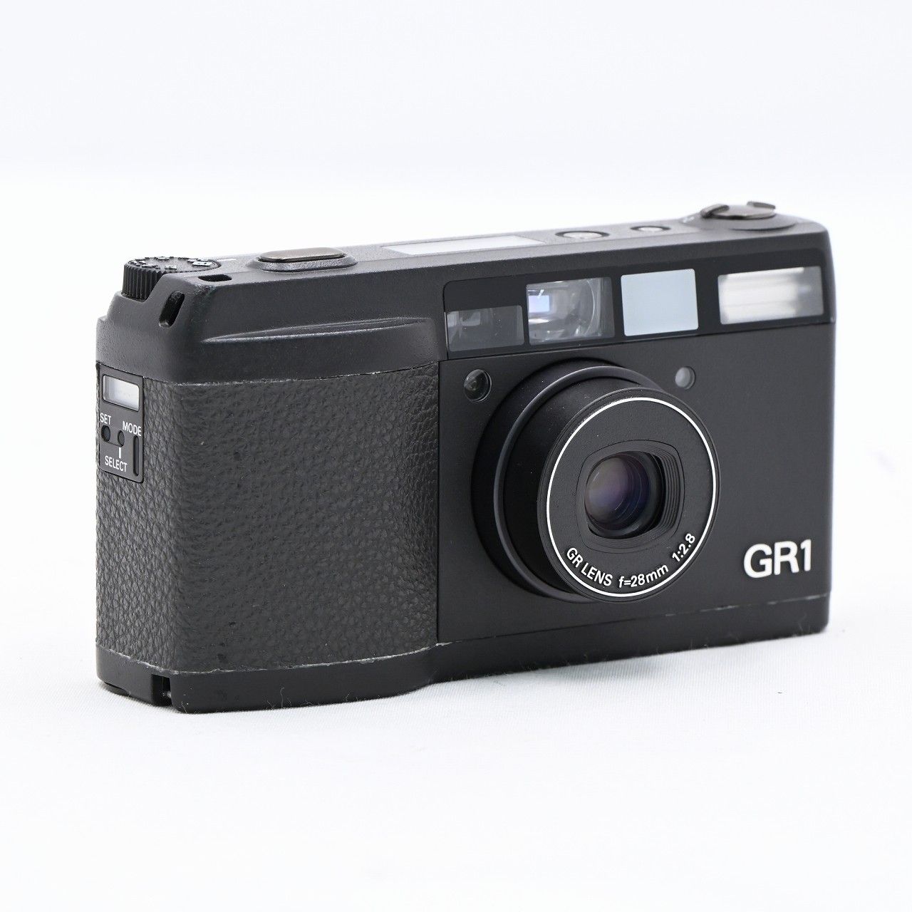リコー RICOH GR1 DATE 28mm F2.8 ブラック フィルムカメラ【中古 