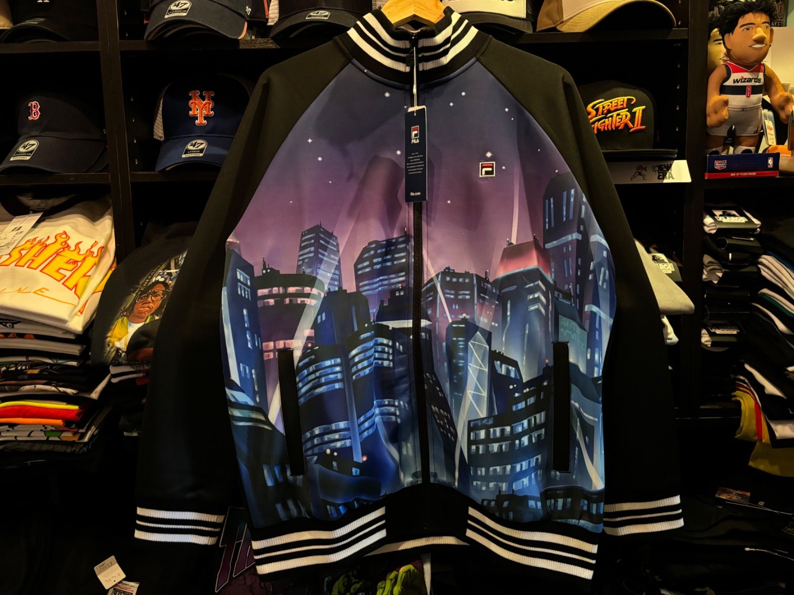 新品 FILA x JP THE WAVY 24SS Track Jacket FILA×JP THE WAVY Track Jacket ユニセックス （ブラック