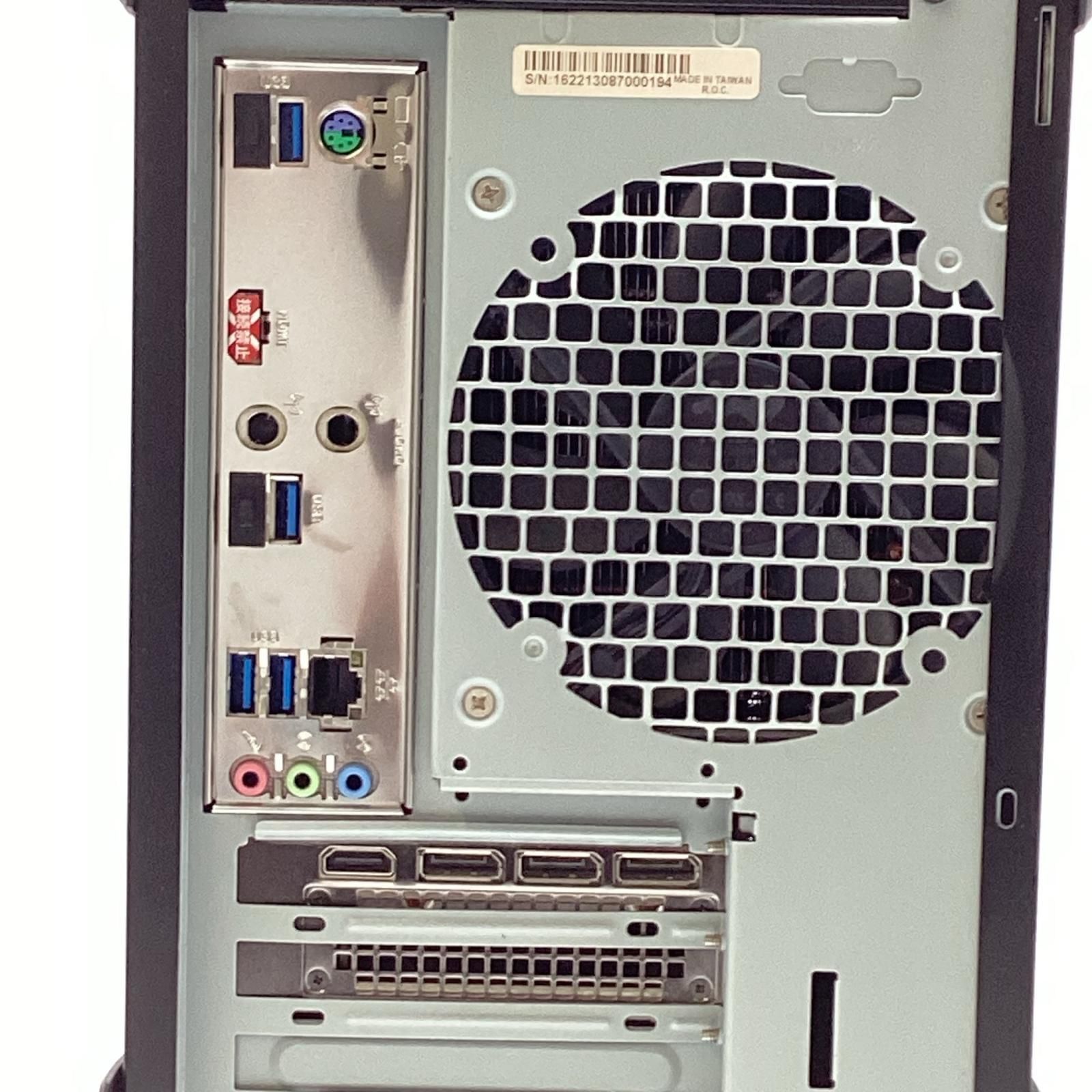 FRONTIER AMD Ryzen 7 5800X 16GB SSD 1TB RTX 3060 動作確認済