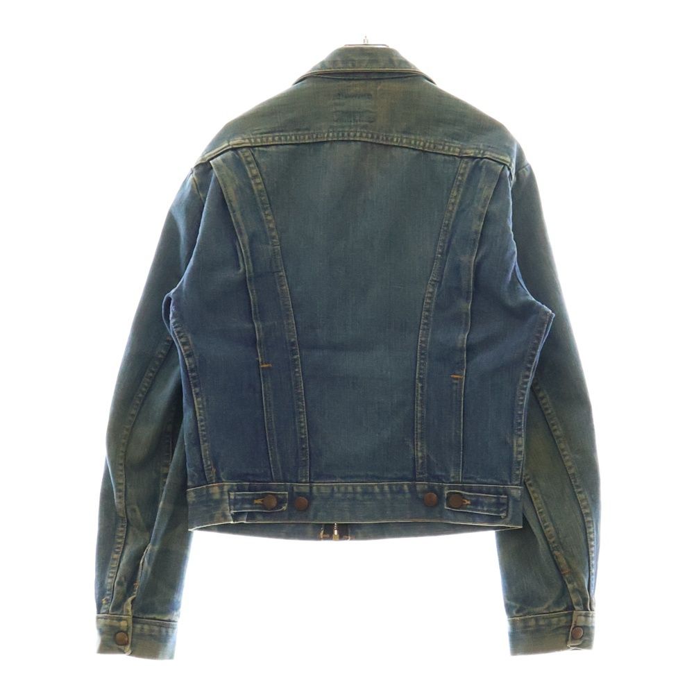 70s USA製ヴィンテージ　ラングラー24MJZ デニムジャケット レディース 古着 70s USA製 Wrangler 24MJZ フロント ジップ