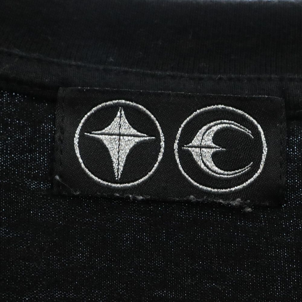 thug club サグクラブ黒 Tシャツ ロゴ付き 半袖 ルーズフィット THUG CLUB サグクラブ Tシャツ ブラック サイズ1 - メルカリ