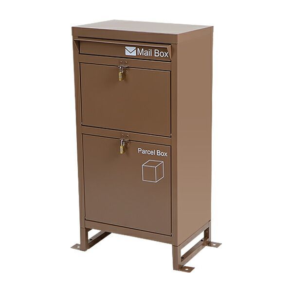 宅配ボックス ポスト 宅配BOX 戸建て用 要組み立て （ブラック1742） 宅配ボックス ポスト 宅配BOX 戸建て用 要組み立て （ブラック1742