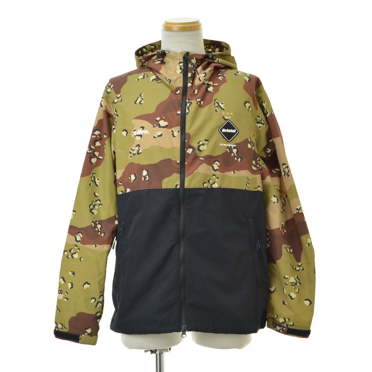 新品S・FCRB F.C.R.B SUPPLEX NYLON HOODED BLOUSON 新品 SUPPLEX 