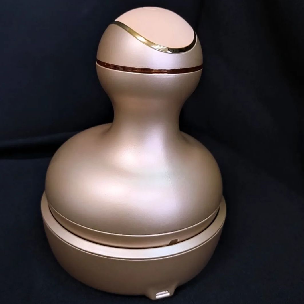 RELX ヘッドスパ 電動頭皮ブラシ ローズゴールド - メルカリ
