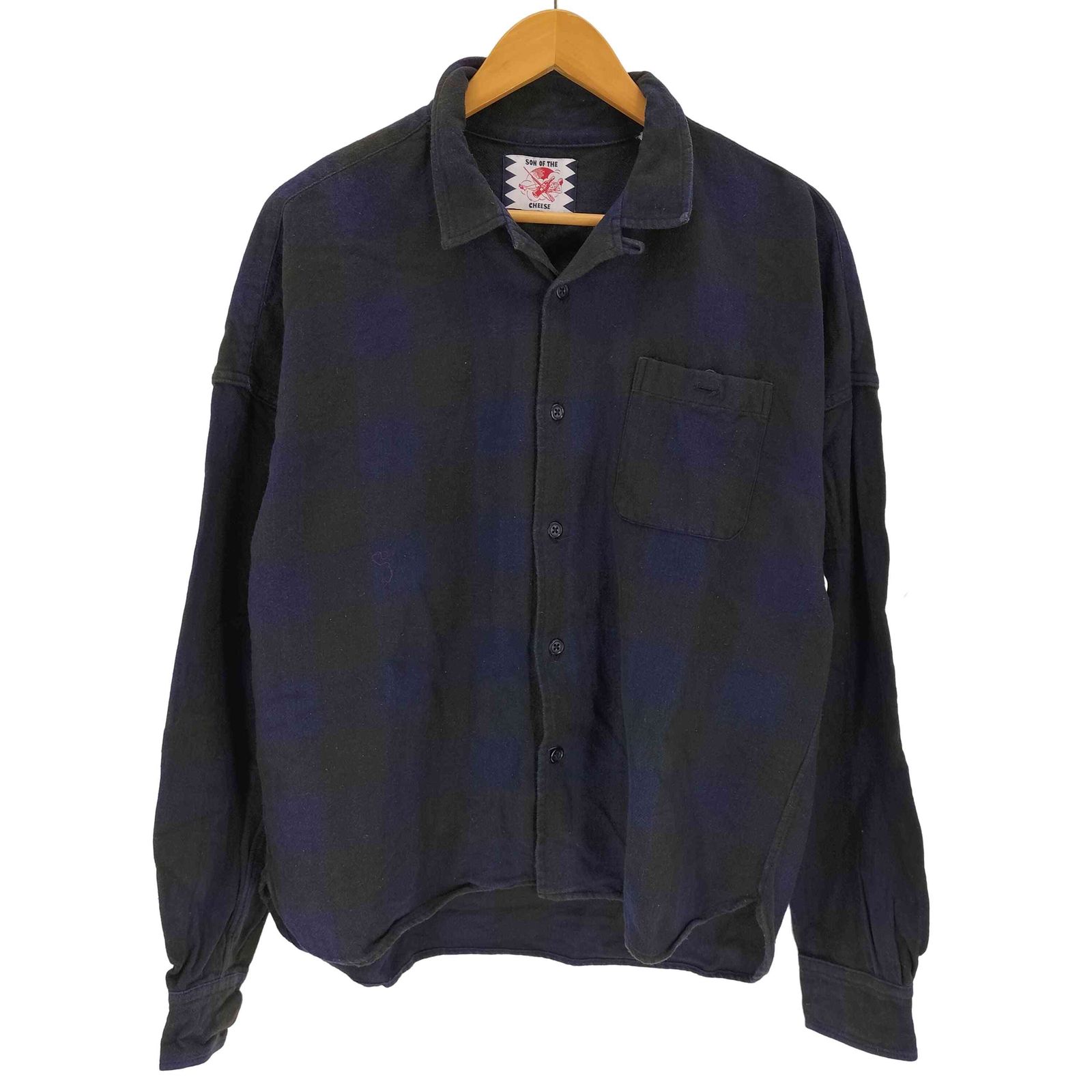 SON OF THE CHEESE サノバチーズ 半袖シャツ 開襟 さシャツ M SON OF THE CHEESE サノバチーズ 半袖シャツ シャツ 開襟 M