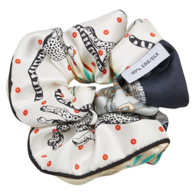 エルメス シルク マルチカラー レディース ヘアアクセサリー 中古