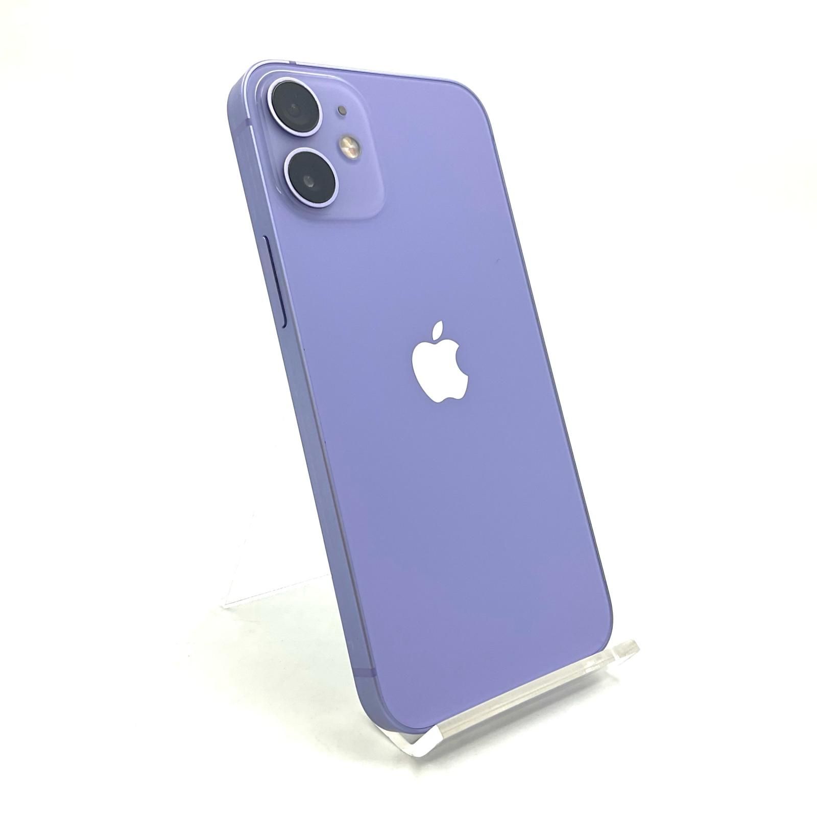 ☆Apple iPhone12 mini パープル128 GB SIMフリー 7825】iPhone 12MINI
