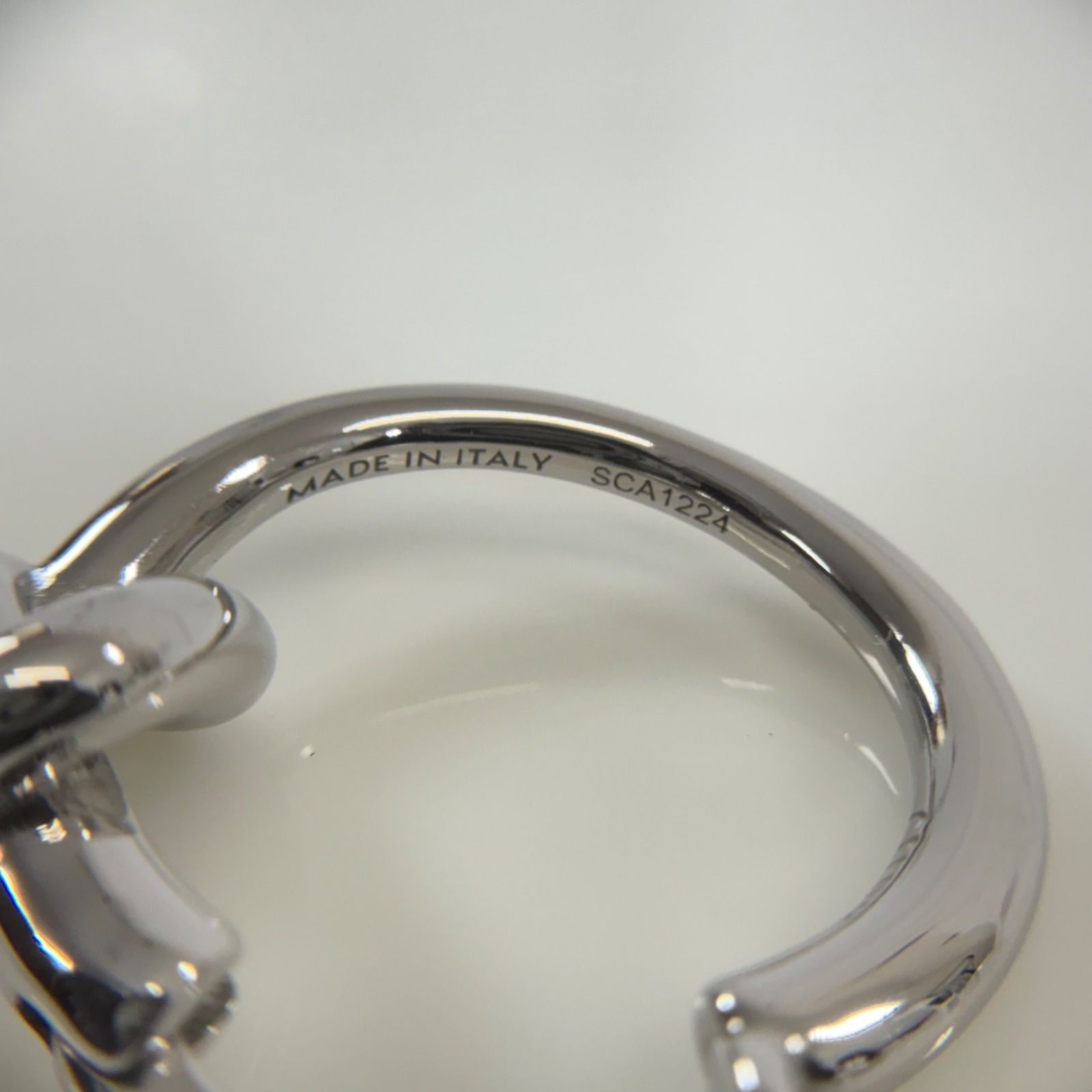 CELINE フープノットピアス シルバー 両耳用 CELINE フープノット