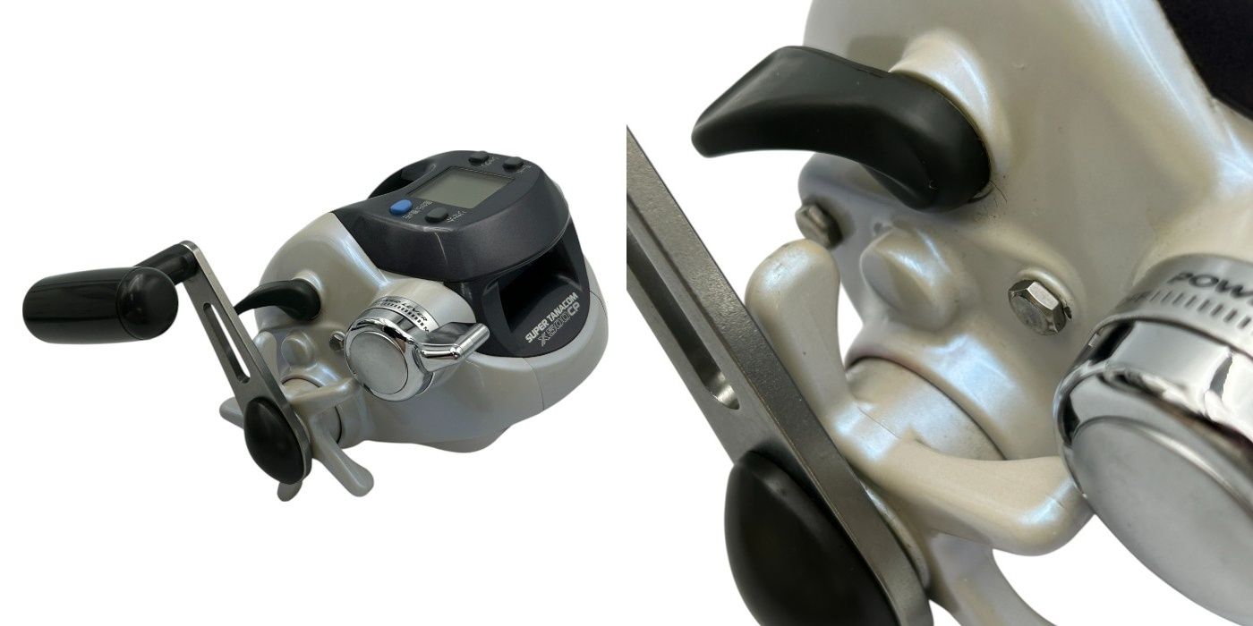 DAIWA - Daiwa ダイワ 電動リール スーパータナコンX500CP National バッテリーパック セット 釣り フィッシング アウトドア コード付き 中古 W４ DAIWA - Daiwa ダイワ 電動リール スーパータナコンX500CP