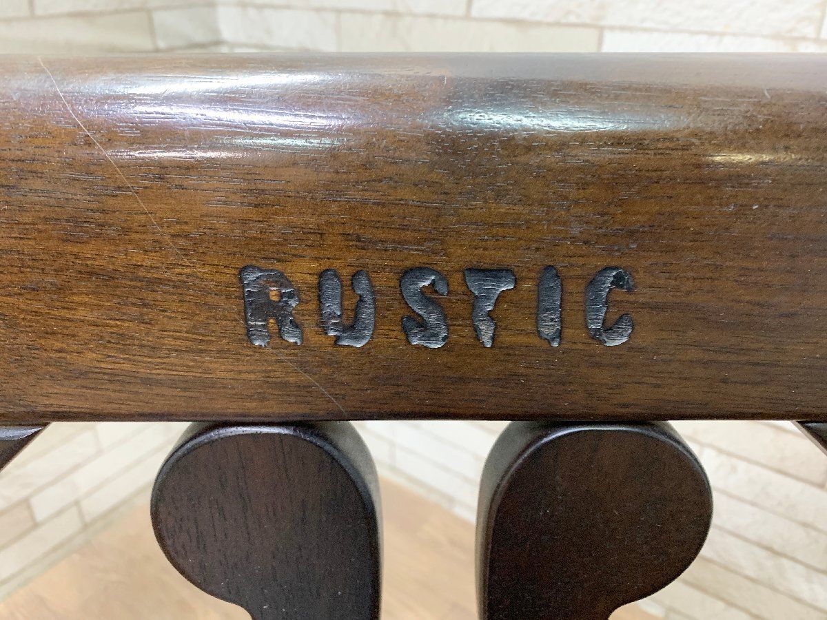 karimoku カリモク RUSTIC ルスティック ダイニングベンチ 木製 チェア