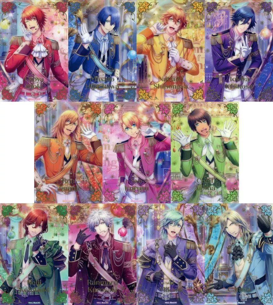 【中古】キャラカード 全11種セット 「うたのプリンスさまっ Shining Live トレーディング箔押し風クリアカードPromise of Song Ver.」 アニメイト限定