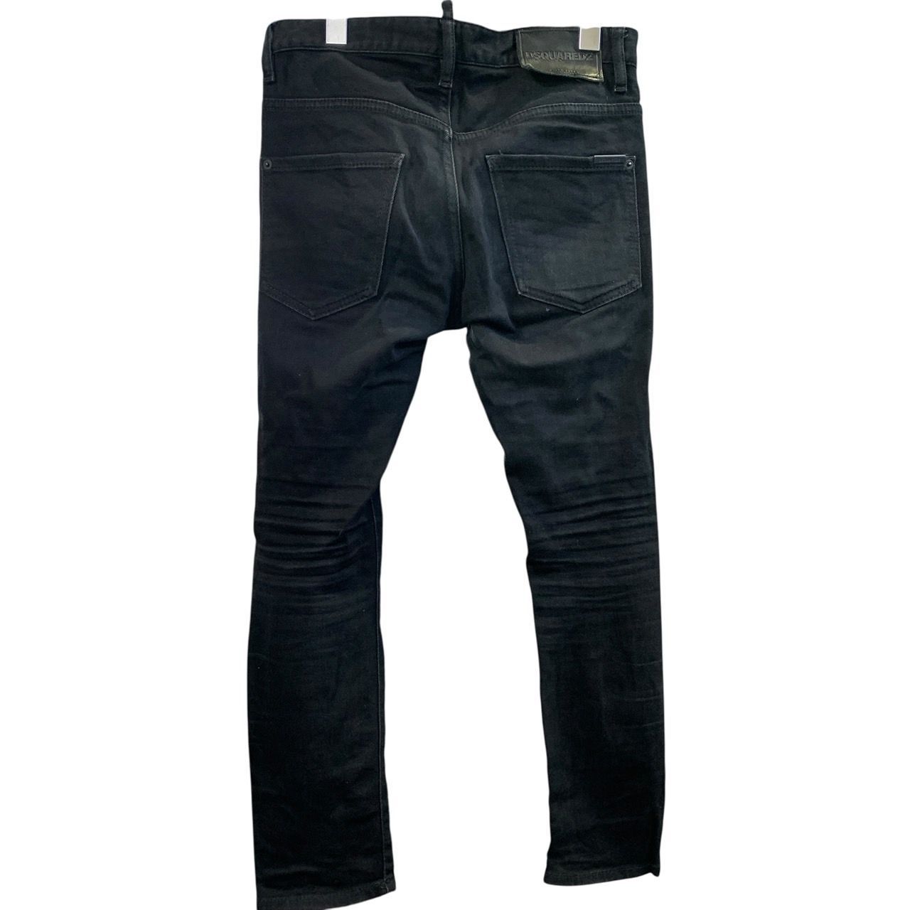 【定価10.1万 希少 美品】DSQUARED2 Skater スケーター 黒 ♪2990 DSQUARED2 ディースクエアード SKATER JEAN スケーター