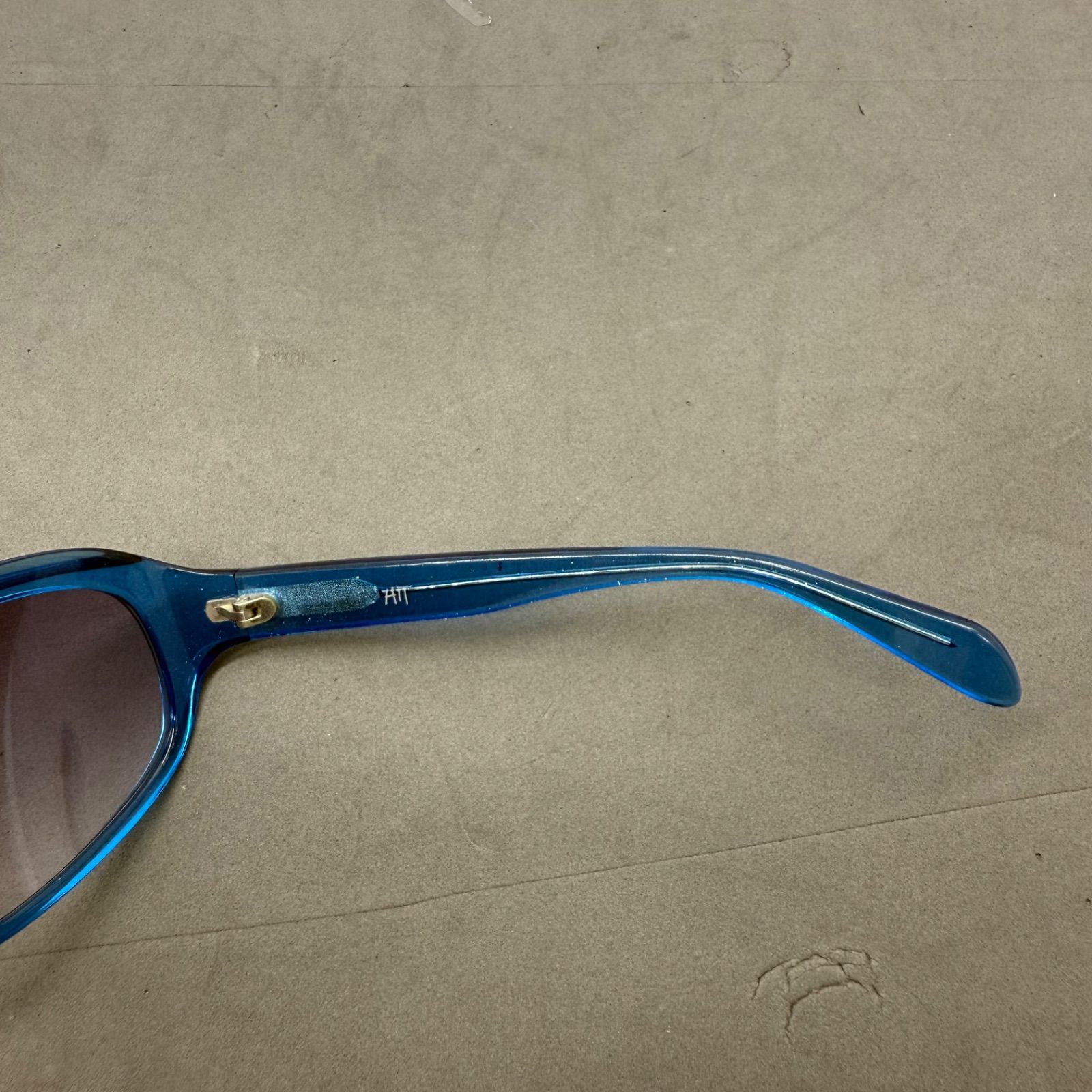 stussy eyegear 00s y2k HIT sunglasses bluelame ステューシー ヒット