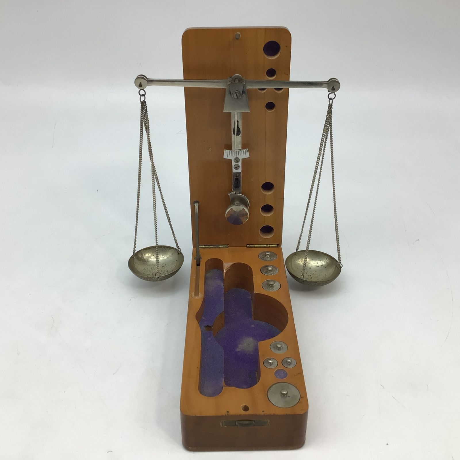 古道具 アンティーク ⚖️ バランススケール 赤 アンティーク風