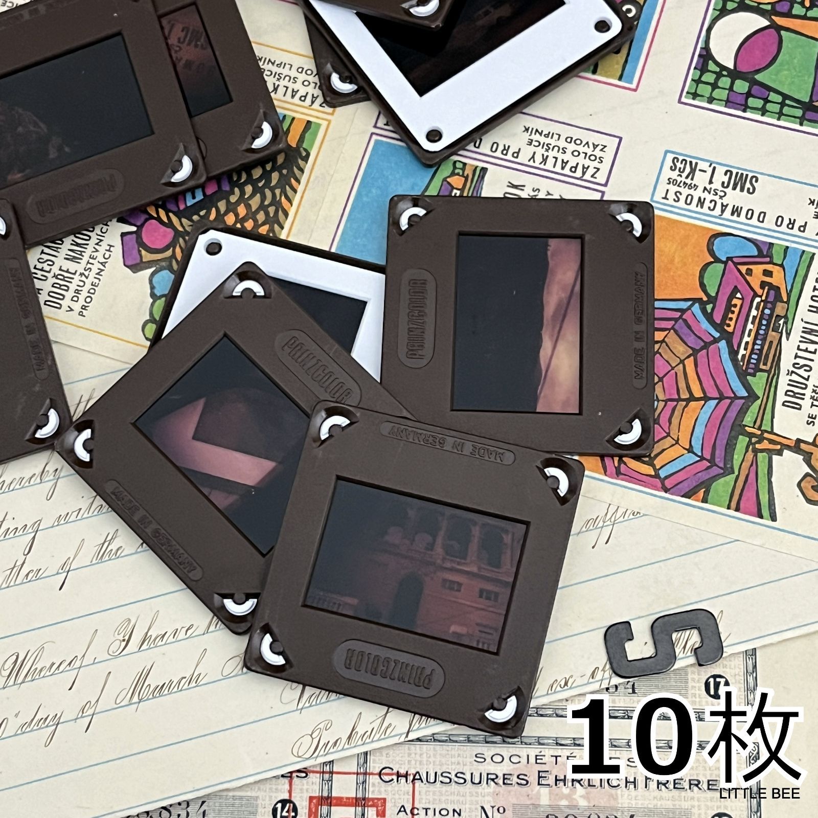 167・R-1811 イギリス スライドフイルム 10枚 フィルム 古い物