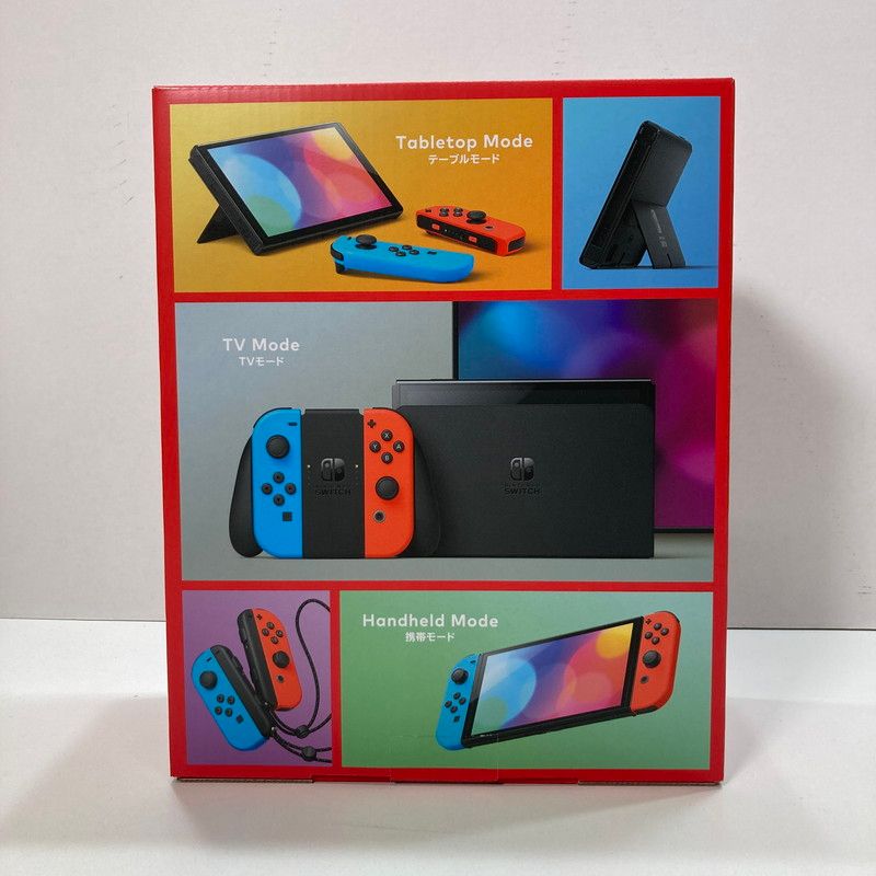 ♥ Nintendo Switch ニンテンドー スイッチ 本体 有機ELモデル Joy-Con L ネオンブルー R ネオンレッド 034-250919-mh-08-fuz