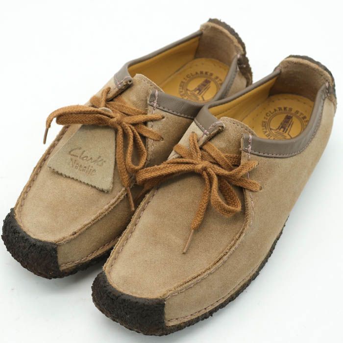 Clarks クラークス 22.5 ワラビー ナタリー レザー ブラウン - ブーツ Clarks クラークス 22.5 ワラビー ナタリー レザー ブラウン - ブーツ