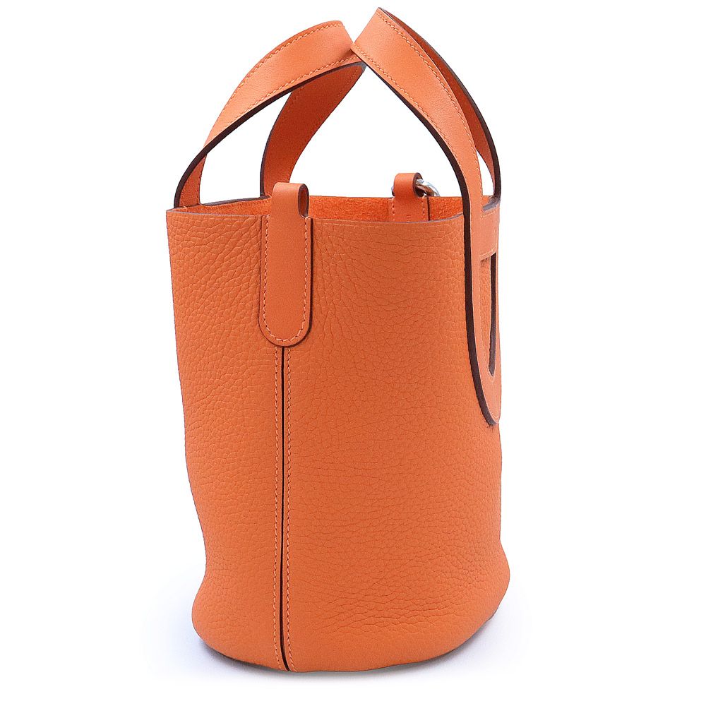 エルメス イン ザ ループ 18 ハンドバッグ トリヨンクレマンス レザー