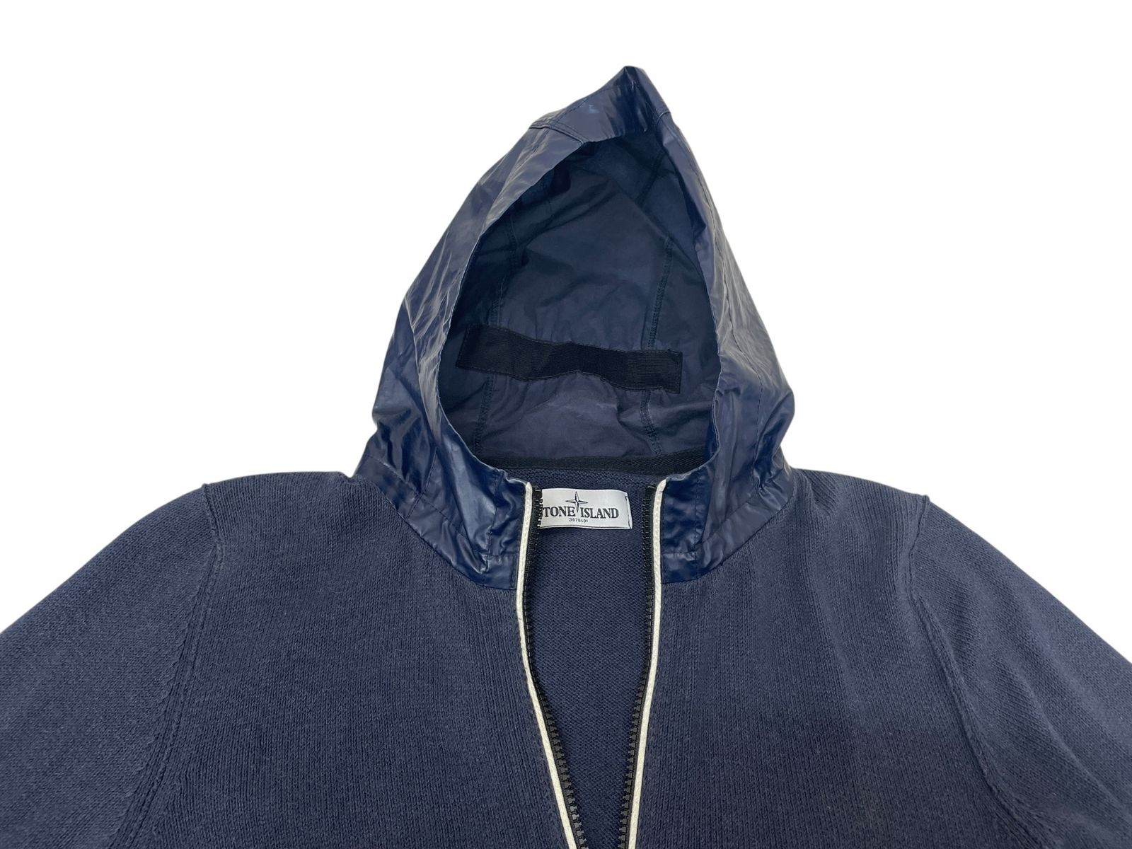 STONE ISLAND (ストーンアイランド) コットンジップパーカー ナイロン