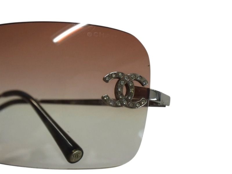 CHANEL シャネル リムレス サングラス 4017-D c.124/89 サイズ62