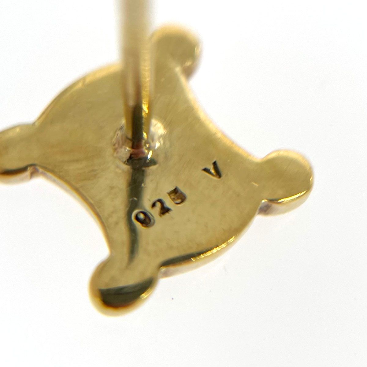 CELINE セリーヌ SVピアス ゴールドカラー 925 レディース マカダム