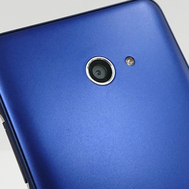 au BASIO4 KYV47 ロイヤルブルー（京セラ）スマホ×2 au BASIO4 ロイヤルブルー 簡単スマホ kyv47 友人から譲り受けました