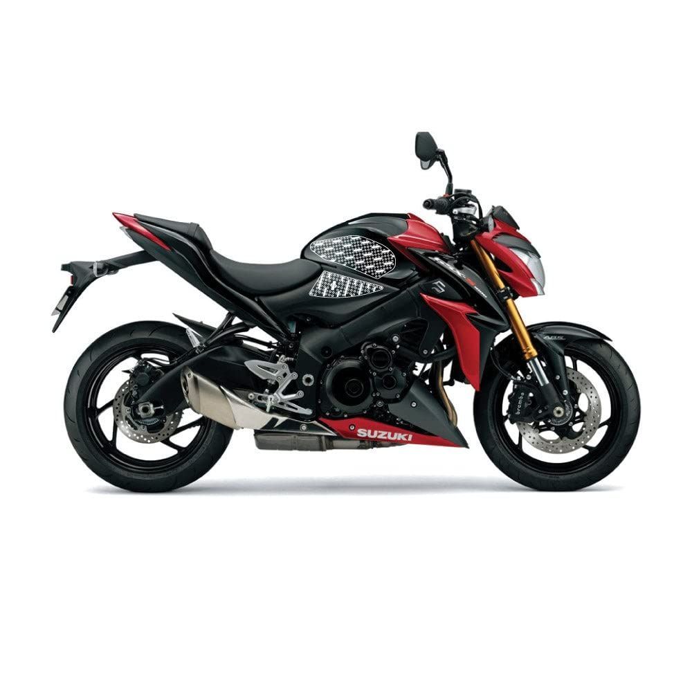 【新着商品】ブラック エラストマー樹脂 GSX-S1000(15-) VOLCANO タンクキット GSX-S1000F(15-) トラクションパッド  55-10-0120B STOMPGRIP(ストンプグリップ)