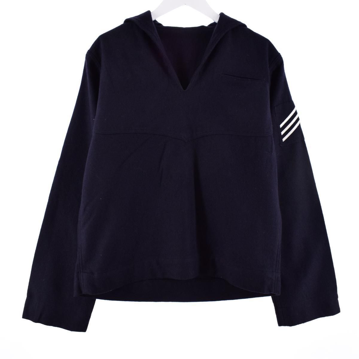 古着 69年納品 米軍実品 U.S.NAVY ウール セーラーシャツ USA製 40 REGULAR レディースM ヴィンテージ /eaa307752 【中古】/eaa307752