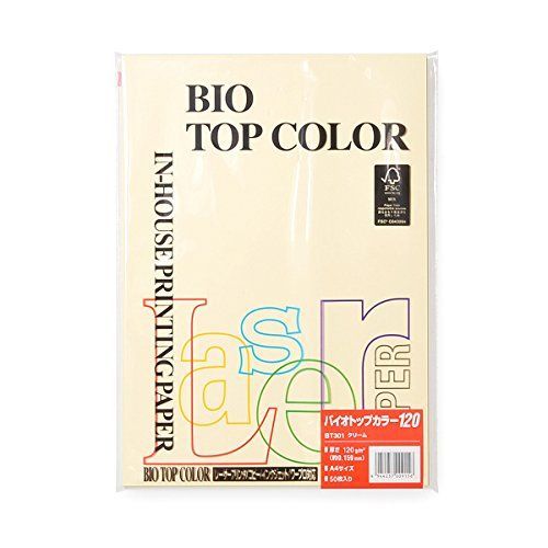 新着商品 A4|120グラム 50Ｐ クリーム バイオトップ