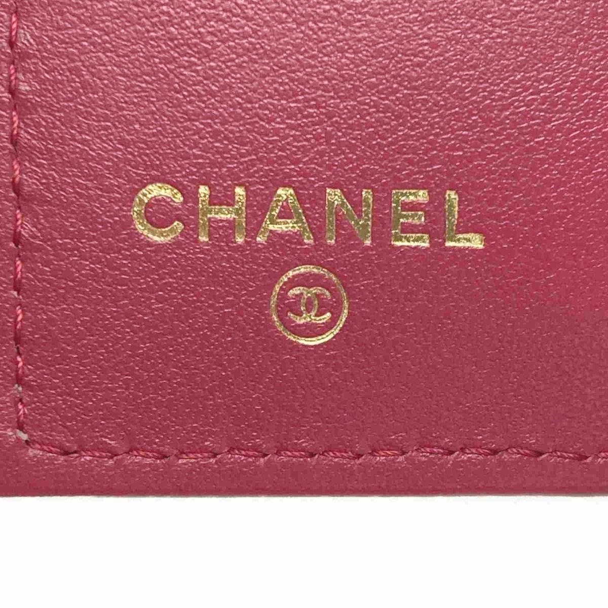 CHANEL シャネル クラシック スモールフラップ ウォレット AP0230 ローズピンク 布袋・ギャランティカード有 - メルカリ