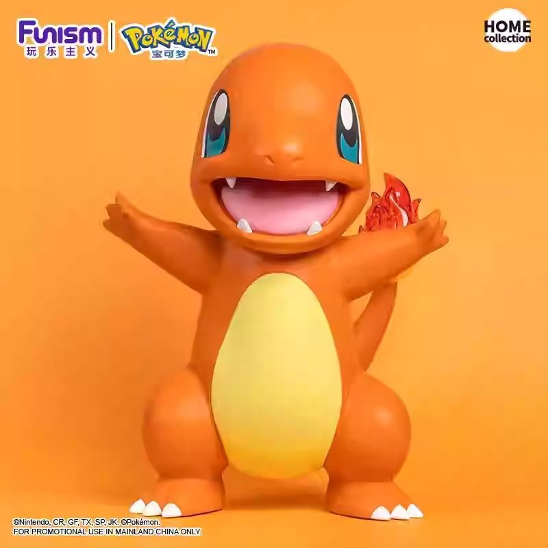 ポケットモンスター　ヒトカゲ　等身大フィギュア ポケモン 等身大 フィギュア ヒトカゲ 【高さ38cm】 - メルカリ