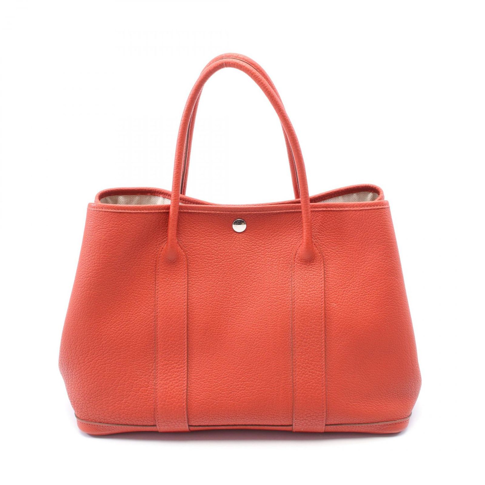 エルメス HERMES トートバッグ ガーデンパーティPM レザー ガーデンパーティPM レディース Used B
