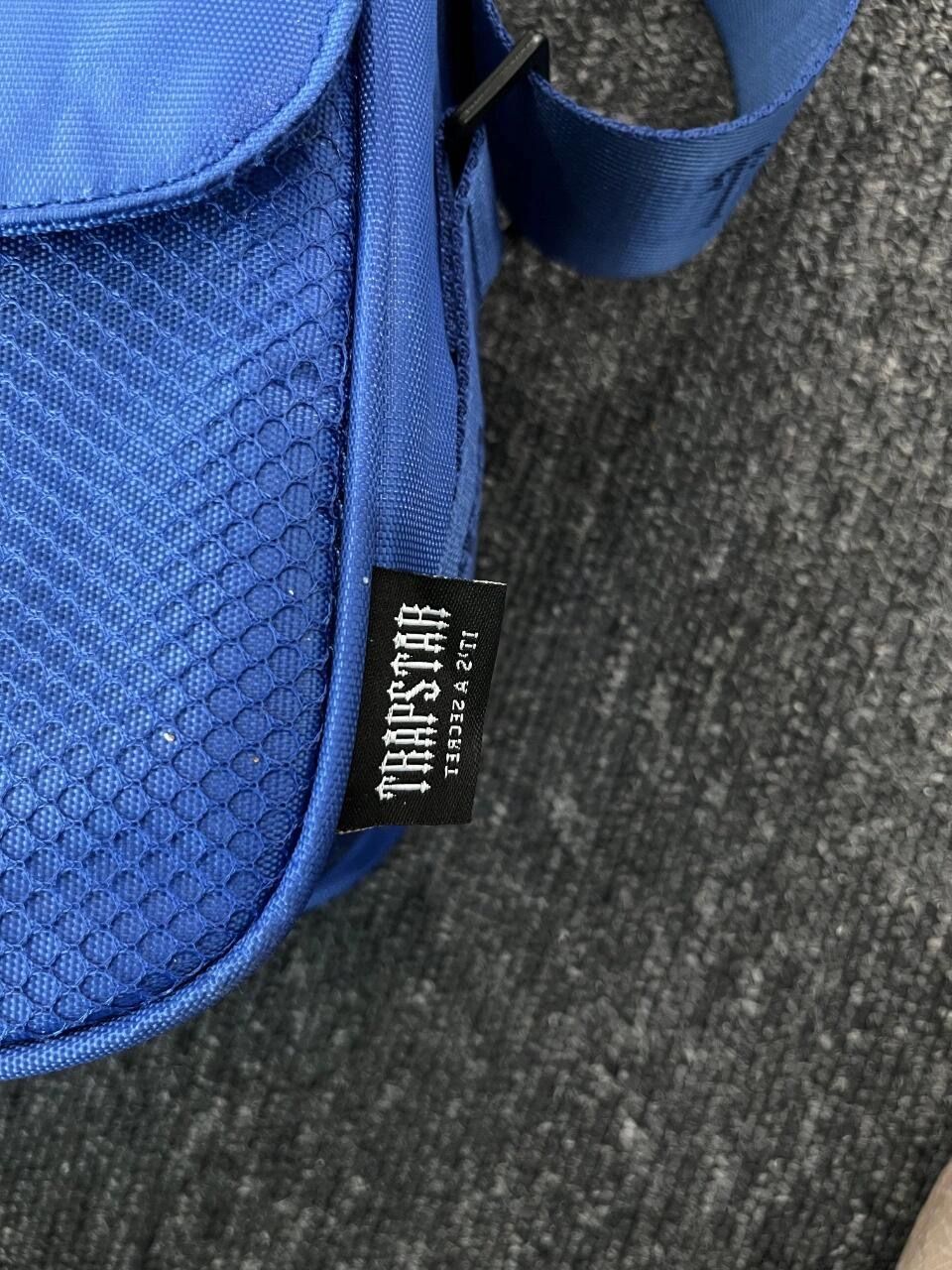 新品未使用 TRAPSTAR トラップスター ショルダーバッグ 青