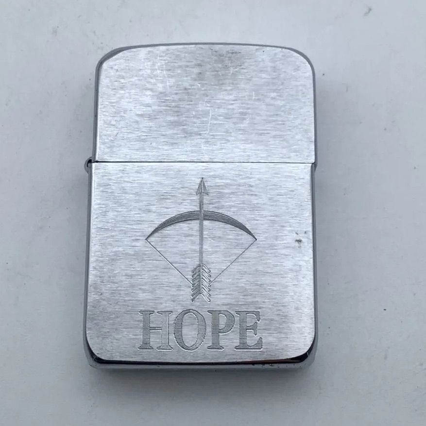 ZIPPO ジッポー オイルライター HOPE ホープ 喫煙具 ジャンク