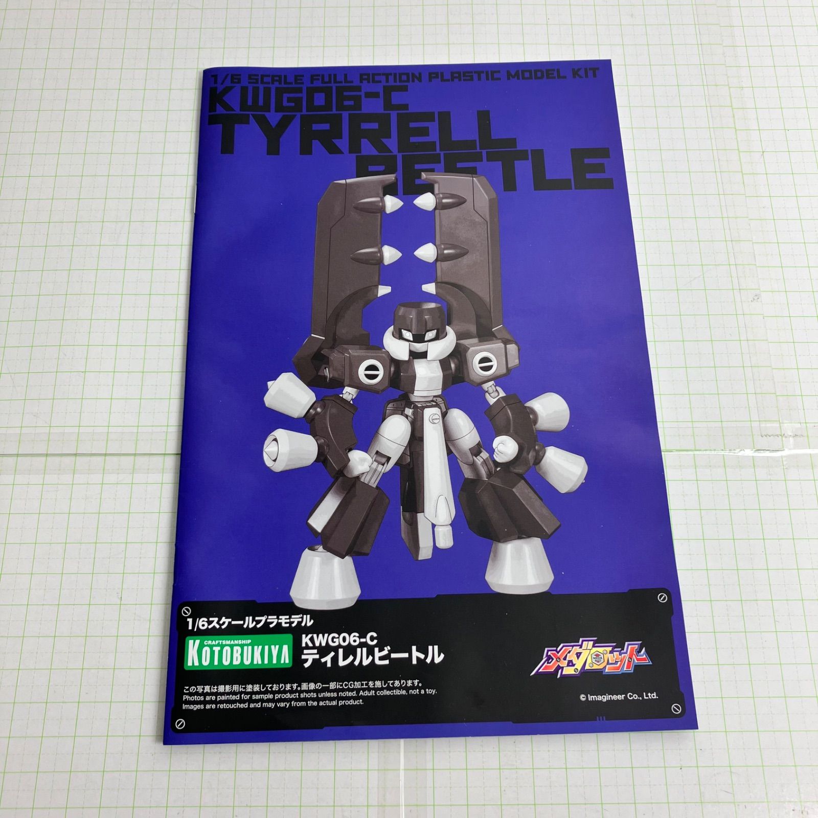 瀬戸店】内袋未開封 KWG06-C ティレルビートル 1/6 プラモデル