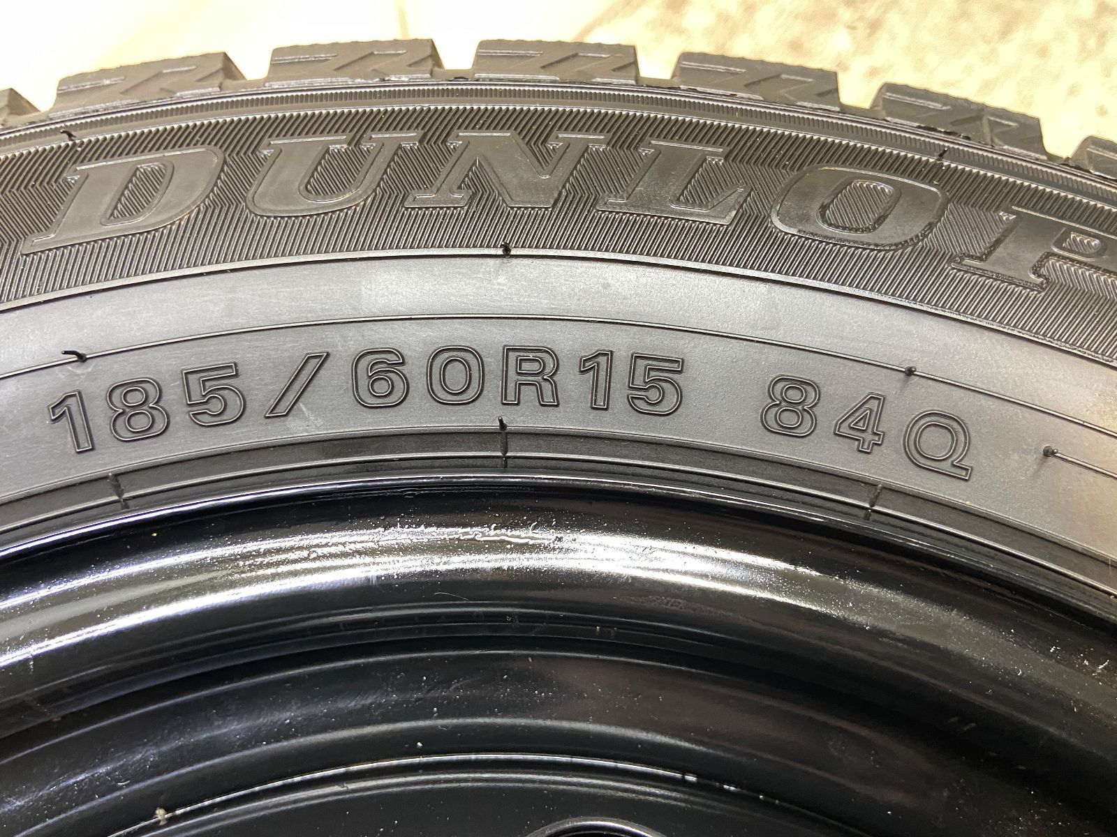 185/60R15 ダンロップ ウィンターマックス WM02 トヨタ純正 L22