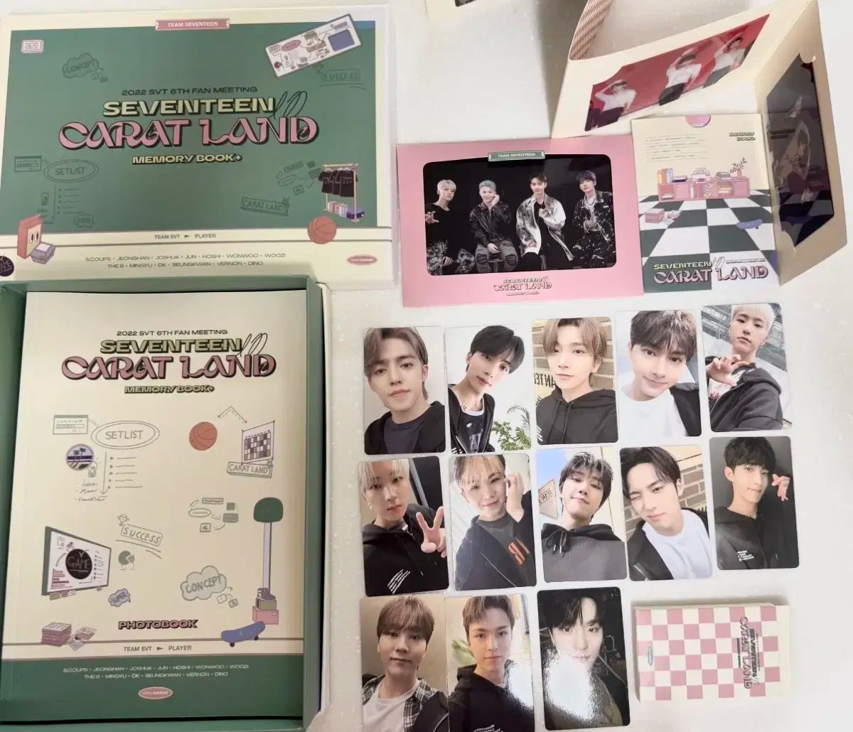 SEVENTEEN CARAT LAND ケレン インスタントフォトカードセット 公式品】 SEVENTEEN セブチCARAT LANDケレン ミョンホトレカ