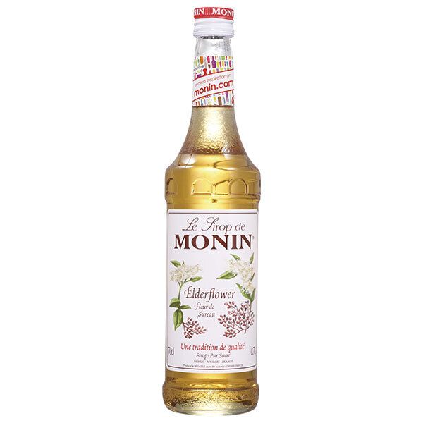 日仏貿易 モナン エルダーフラワー シロップ 700ml瓶×6本入× 2ケース ｜ シロップ ノンアルコール ノンアル カフェ フレーバー 割材 フローラル エルダーフラワー