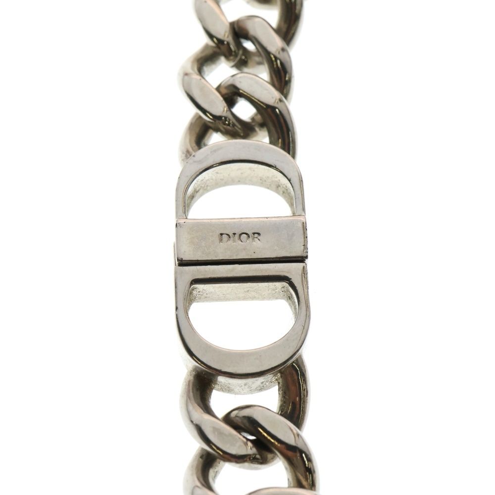 DIOR ディオール CD アイコンチェーン シルバー チェーン ネックレス WWW_WOWDIGSITE_COM