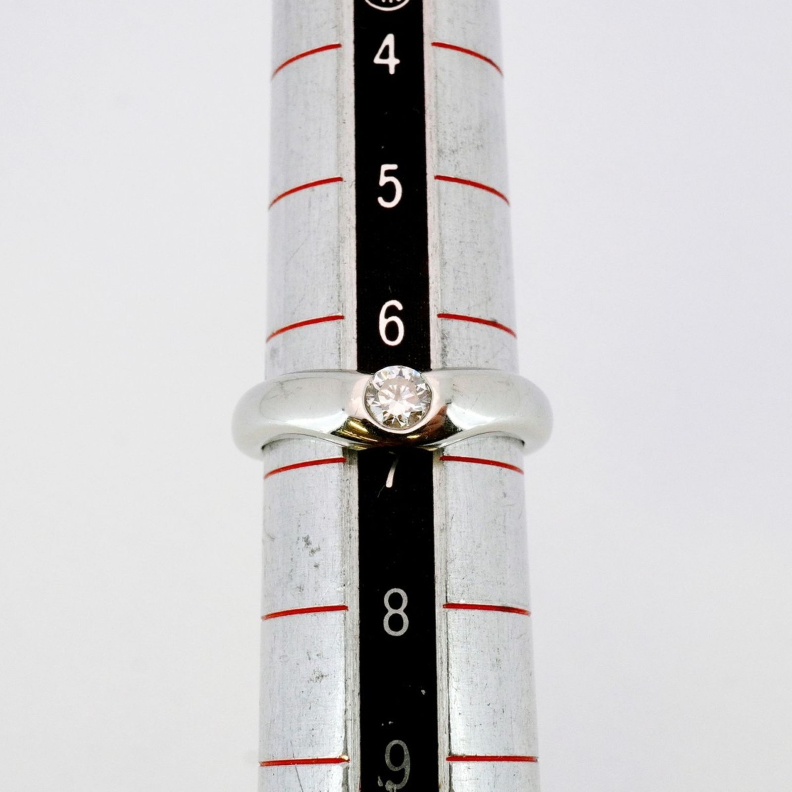 専用 ティファニー カーブドバンドリング プラチナ ダイヤモンドリング