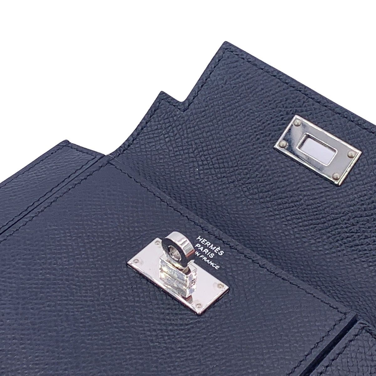 ma-na【極美品】HERMESエルメス ケリーポケットスモール エルメス ケリーポケットスリム W刻印 G金具 ヴォーマダム