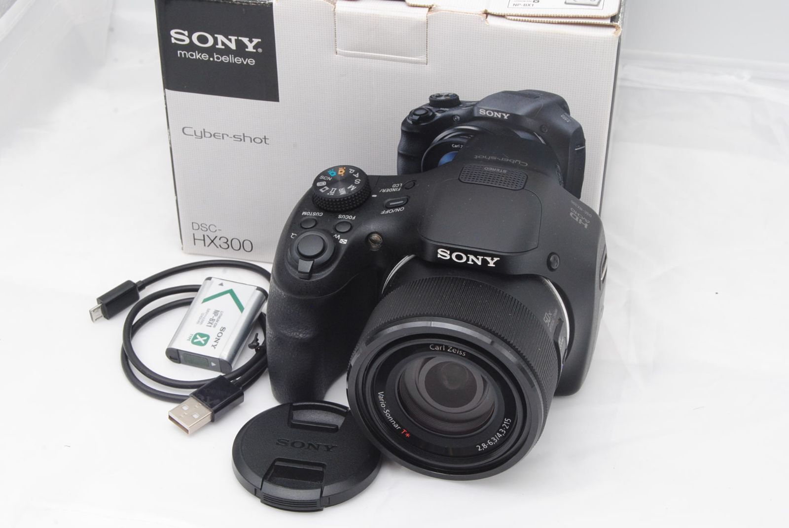元 き 級 SONY Cyber-shot HX300 デジタルカメラ ソニー 2110万画素 光学50倍 DSC-HX300-B