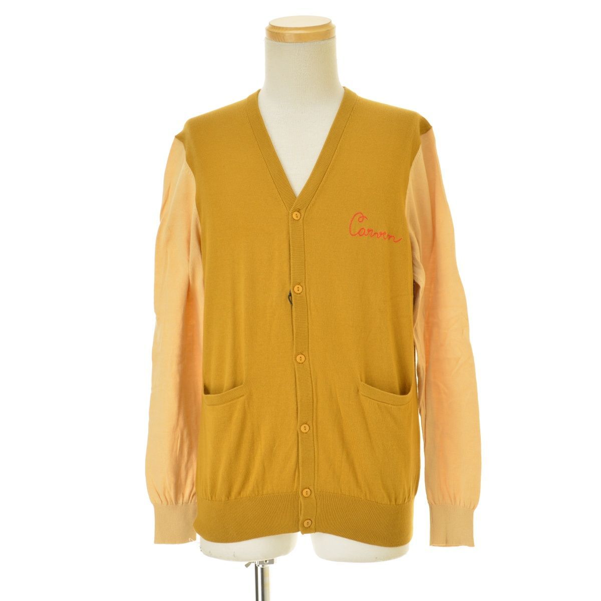 【CARVEN】8450CA30 CARD BICOLORE長袖カーディガン